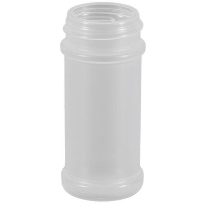 3.5 oz. Natural PP Plastic Spice Bottles (43-485)