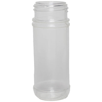 4 oz. Clear K-Resin Plastic Spice Bottle (43-485)