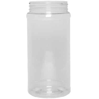 16 oz. Clear PET RD Plastic Spice Bottles (63-485)