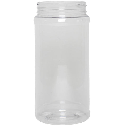 16 oz. Clear PET RD Plastic Spice Bottles (63-485)